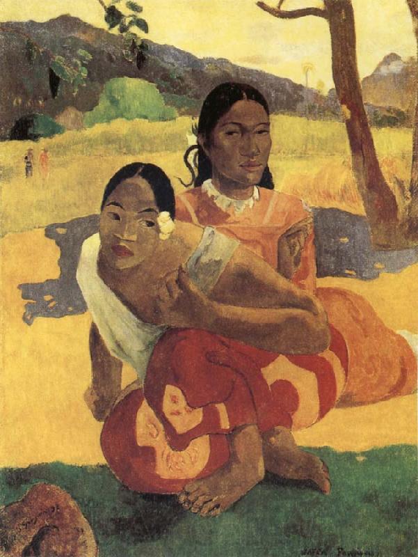 Paul Gauguin When will you marry Spain oil painting art